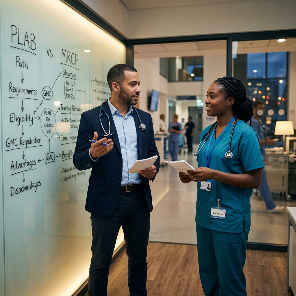 MRCP vs PLAB: Which Exam Is Better for International Doctors in 2026?